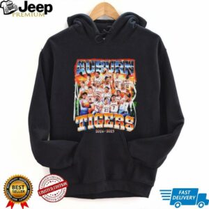 Auburn Tigers Mens Basketball 2024 2025 Teams T Shirt2