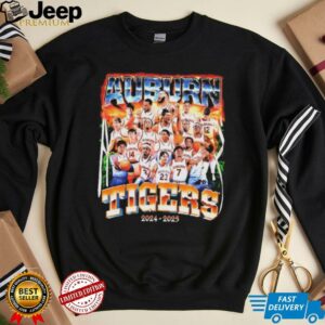 Auburn Tigers Mens Basketball 2024 2025 Teams T Shirt3