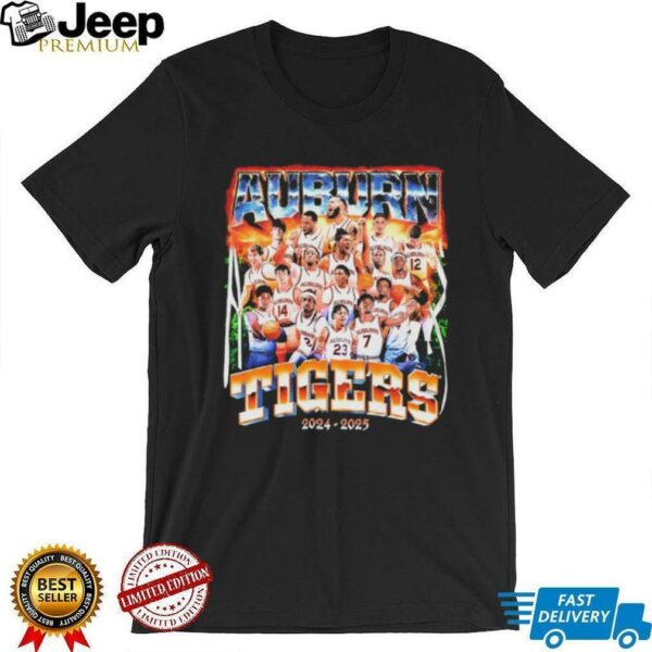 Auburn Tigers Men’s Basketball 2024 2025 Teams T Shirt