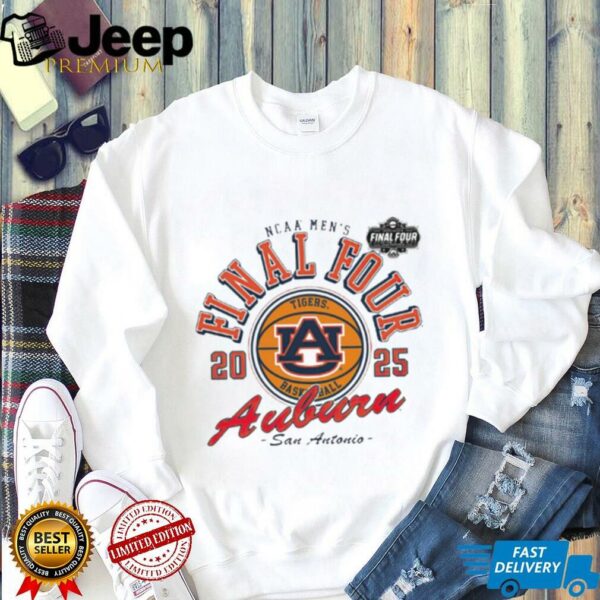Auburn Tigers Men’s Basketball 2025 NCAA San Antonio Final Four shirt