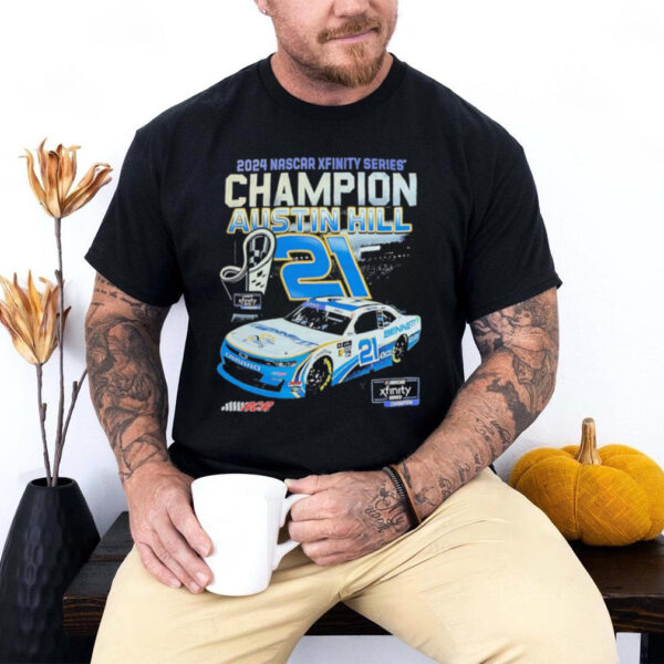 Austin Hill 2024 NHSCAR XFinity Series Champion shirt
