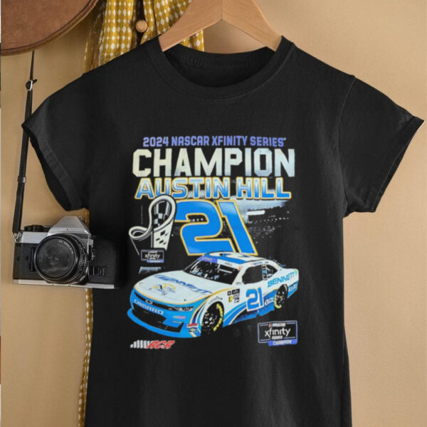 Austin Hill 2024 NHSCAR XFinity Series Champion shirt