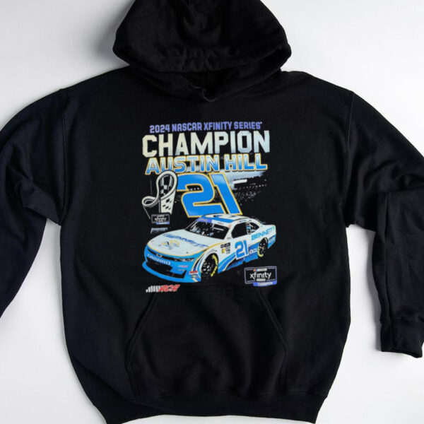 Austin Hill 2024 NHSCAR XFinity Series Champion shirt