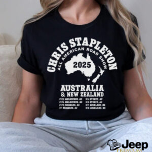 Australia New Zealand Tour 2025 Chris Stapleton Shirt0