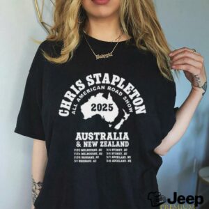 Australia New Zealand Tour 2025 Chris Stapleton Shirt1