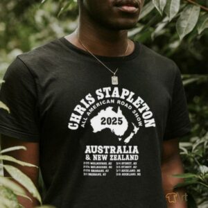 Australia New Zealand Tour 2025 Chris Stapleton Shirt2