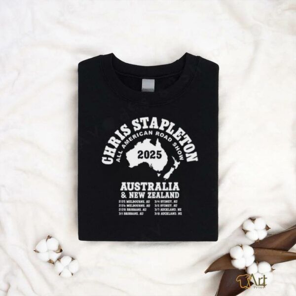 Australia & New Zealand Tour 2025 Chris Stapleton Shirt