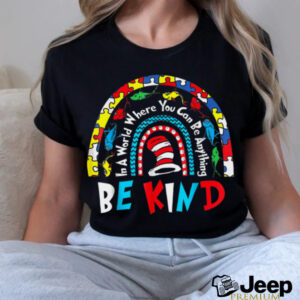 Autism Awareness Why Fit In Doctor Teacher Cat In Hat Cool T Shirt 10