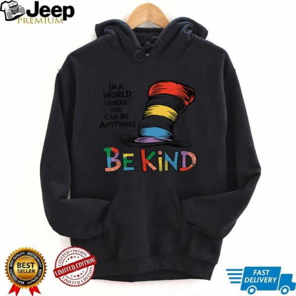 Autism Awareness Why Fit In Doctor Teacher Cat In Hat Cool T Shirt (2)