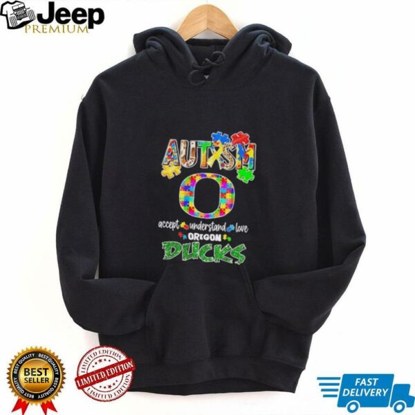 Autism accept understand love Oregon Ducks diamond shirt