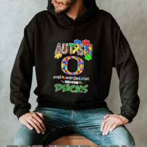 Autism accept understand love Oregon Ducks diamond shirt4