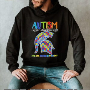 Autism accept understand love its ok to be different Michigan State Spartans shirt2
