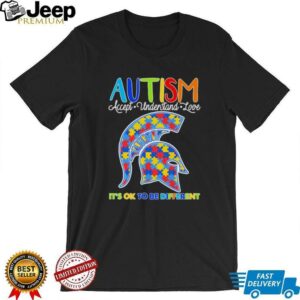 Autism accept understand love its ok to be different Michigan State Spartans shirt3