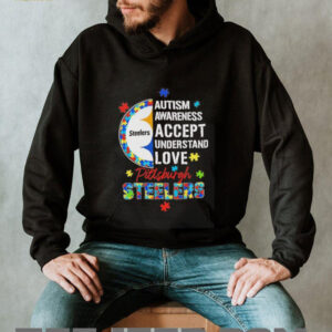 Autism awareness accept understand love Pittsburgh Steelers shirt5