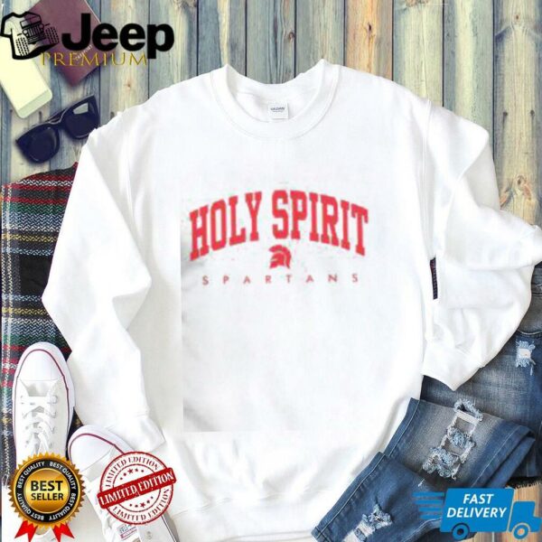 Awesome Holy Spirit Spartans Logo T Shirt