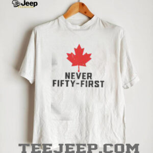 Awesome Never 51st State Canada Flag T Shirt