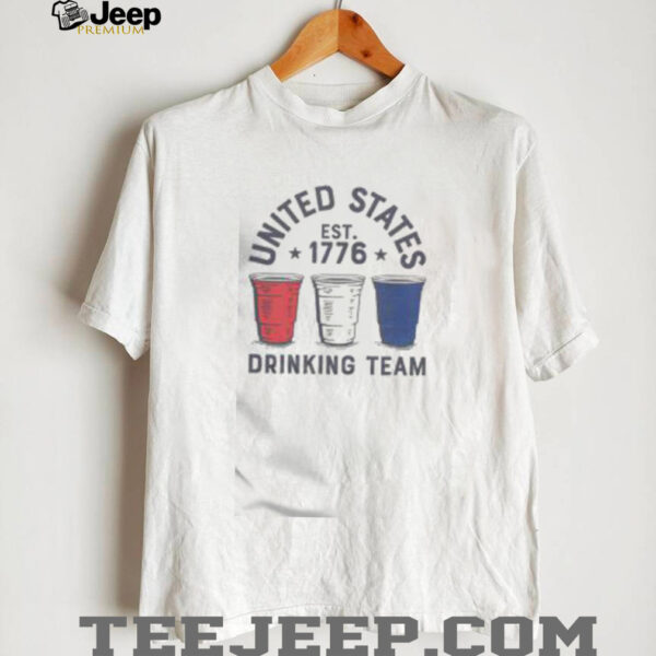 Awesome United States Drinking Team Est 1776 T Shirt
