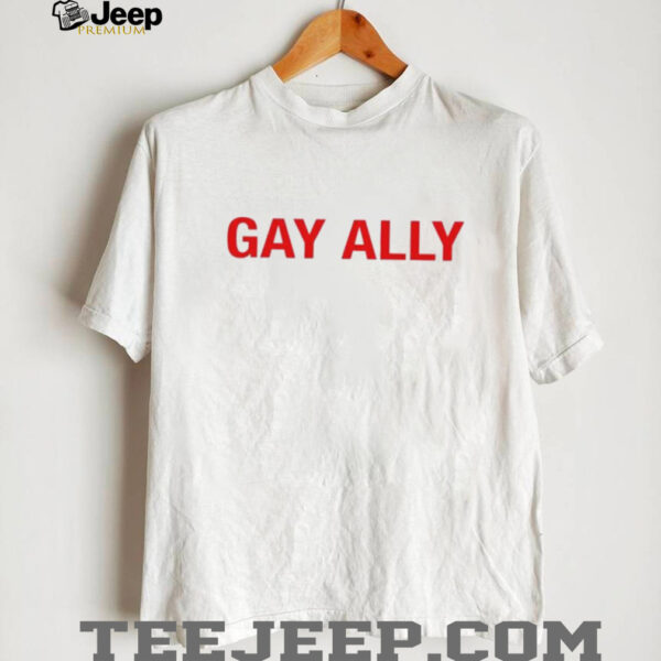 Azealia Banks wearing Gay Ally shirt