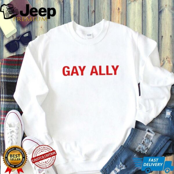 Azealia Banks wearing Gay Ally shirt