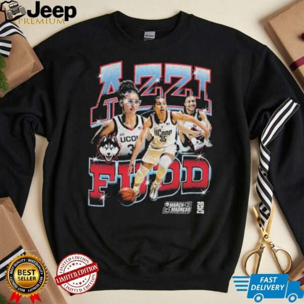 Azzi Fudd Uconn Huskies 90s Retro NCAA March Madness 2025 T shirts