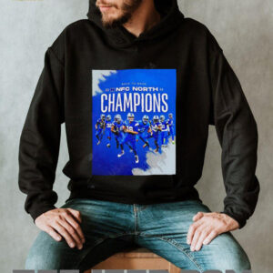 Back To Back 2024 Nfc North Champions Detroit Lions team...