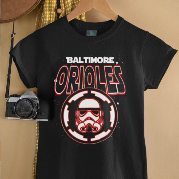 Baltimore Orioles MLB x Star Wars Night 2025 Baseball shirt