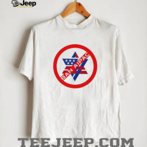 Ban Aipac logo shirt