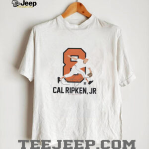 Baseball Hall of Fame Members Cal Ripken Jr. Silhouette shirt