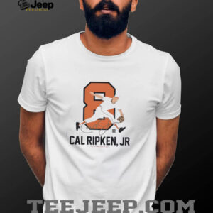 Baseball Hall of Fame Members Cal Ripken Jr. Silhouette shirt