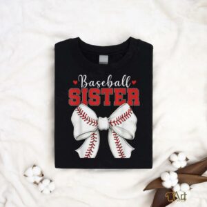 Baseball Sister Vintage Sport Lover Sister Mothers Day T Shirt3