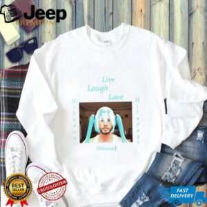 Bbno$ live laugh love miku shirt