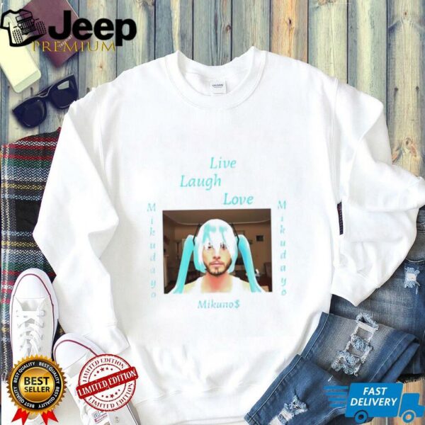 Bbno$ live laugh love miku shirt