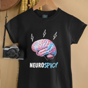 Beachgem neurospicy brain shirt0