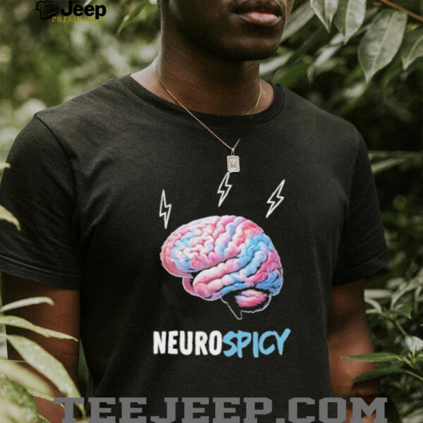 Beachgem neurospicy brain shirt
