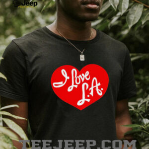 Big Bud Press Tourist I Love La shirt3
