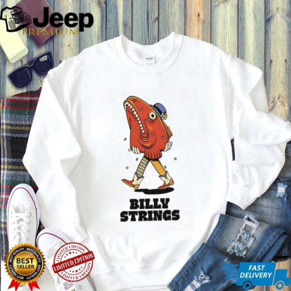 Billy Strings walking fish shirt