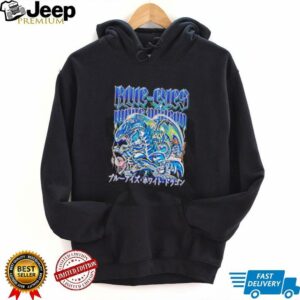 Blue Eyes White Dragon YuGiOh graphic shirt