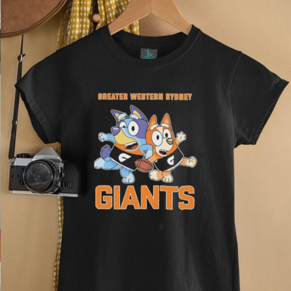 Bluey greater western sydney New York Giants shirt
