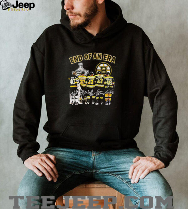 Boston Bruins End Of An Era Signature shirt