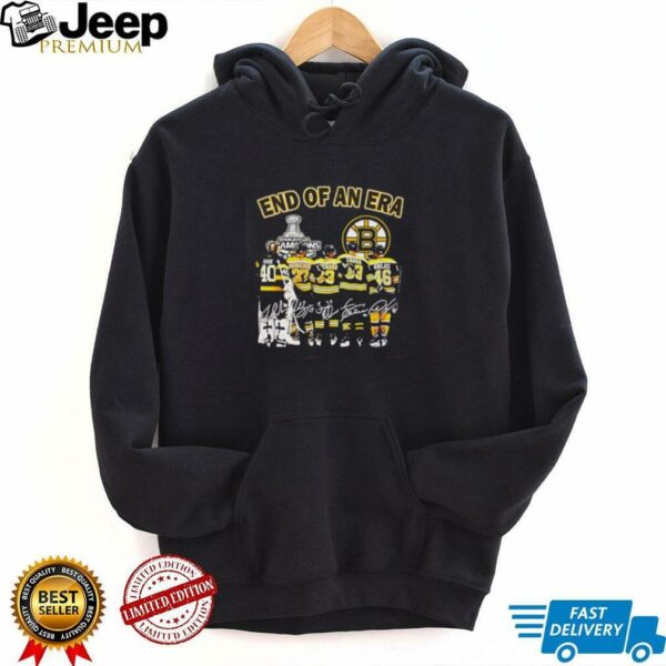 Boston Bruins End Of An Era Signature shirt