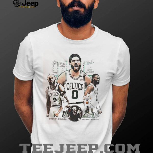 Boston Celtics Historic 2024 NBA Championship Team Celebration shirt