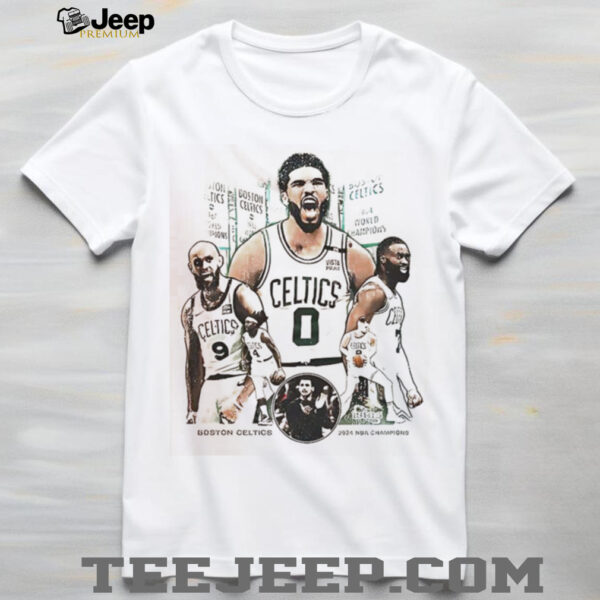 Boston Celtics Historic 2024 NBA Championship Team Celebration shirt