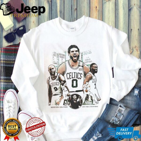 Boston Celtics Historic 2024 NBA Championship Team Celebration shirt