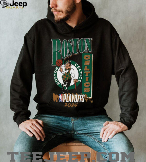 Boston Celtics Youth 2025 NBA Playoffs Hype T Shirt