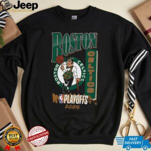 Boston Celtics Youth 2025 NBA Playoffs Hype T Shirt2