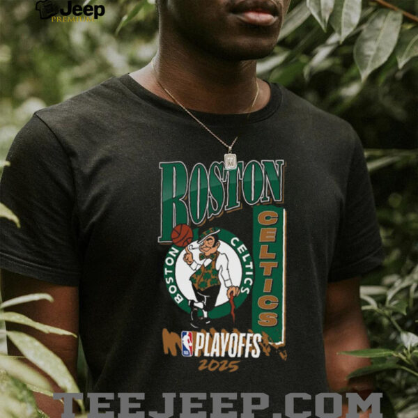 Boston Celtics Youth 2025 NBA Playoffs Hype T Shirt