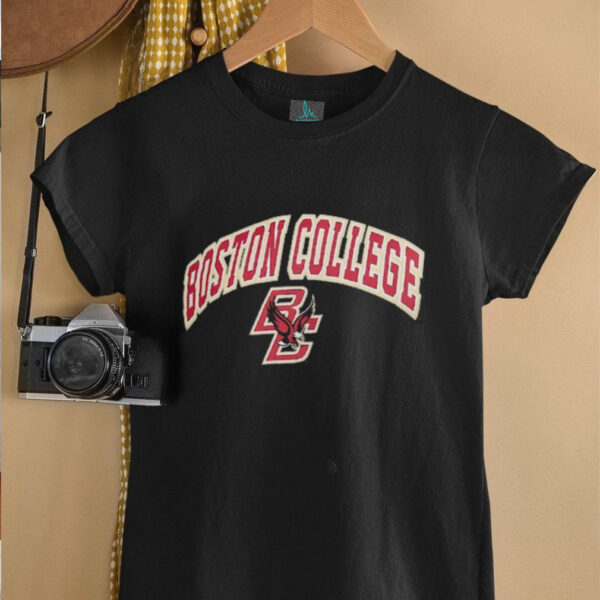 Boston College Eagles Heather Charcoal Basic Long Sleeve T Shirt