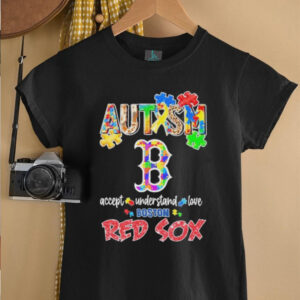 Boston Red Sox Autism Accept Understand Love 2025 shirt