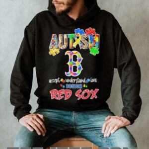 Boston Red Sox Autism Accept Understand Love 2025 shirt2