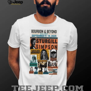 Bourbon and Beyond Louisville KY September 11 14 2025 Event Poster shirt1